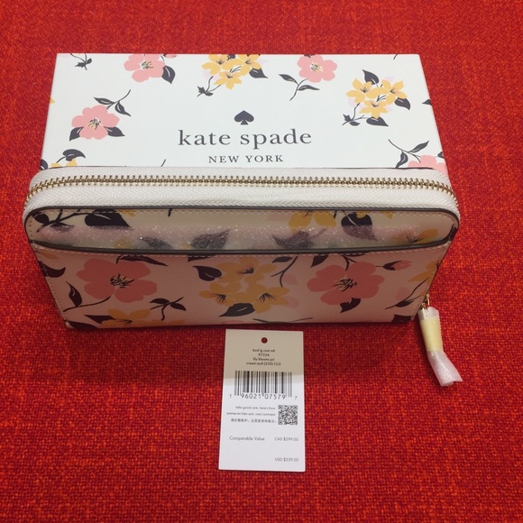 ❤️❤️❤️NEW Kate spade large continental Wallet ❤️❤️ - Picture 10 of 11